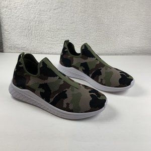 Urban Sport by J/Slides Dalila Slip-on Sneakers Shoes Womens 10W Camo/White 7934